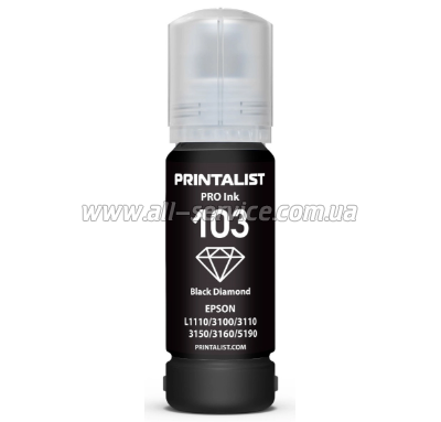  PRINTALIST 103 Epson L3100/ L3110/ L3150 70 Black (PL103BK)