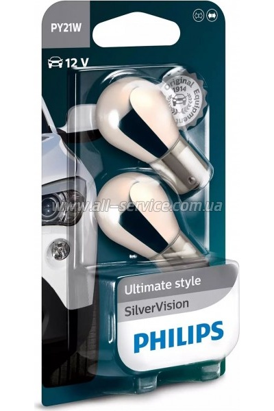  Philips 21W (12496 SV B2)
