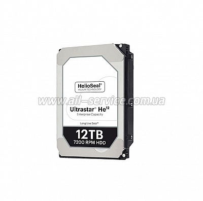  12TB HGST WD Ultrastar He12 SAS (HUH721212AL5204/ 0F29532)