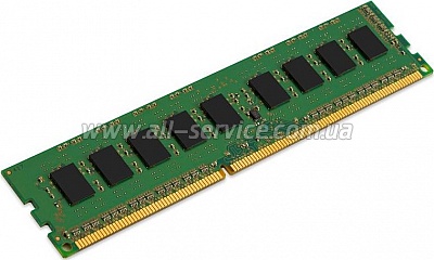  4Gb Kingston DDR3 1600MHz ECC (KVR16E11S8/4)