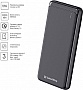 ������� ������������� ColorWay 10000mAh Slim PD 18W Black (CW-PB100LPG3BK-PD)