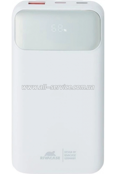 ������� ������������� RivaCase 10000mAh PD 22.5W white (RIVAPOWER VA2211 White)