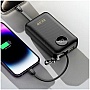 Батарея универсальная Dudao 20000mAh K14+ PD 22.5W Black (6977196680016) Батарея универсальная Dudao 20000mAh K14+ PD 22.5W Black (6977196680016)