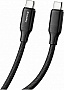 ���� ������ USB-C to USB-C 1.0m 3A 60W TPE embossed black ColorWay (CW-CBPDCC101-BK)