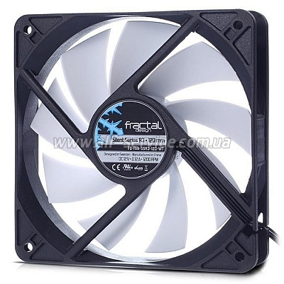   FRACTAL DESIGN Silent Series R3 120mm (FD-FAN-SSR3-120-WT)