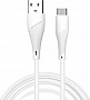���� ������ USB 2.0 AM to Micro 5P 1.0m 2.4A X196 white WUW (6972573335572)