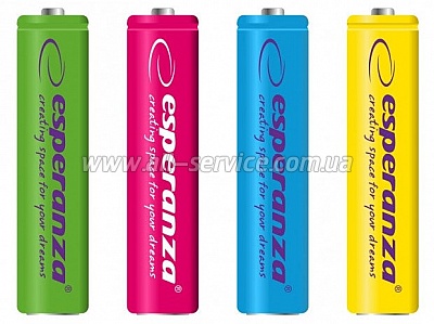  ESPERANZA Ni-MH AAA 1000 mAh (EZA107)