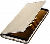    SAMSUNG A730 (EF-FA730PFEGRU) Neon Flip Cover Gold