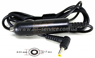 Блок питания для ноутбуков PowerPlant ACER 12V, 19V 90W 4.74A (5.5*1.7mm) - автомобильный (ACA90F5517) Блок питания для ноутбуков PowerPlant ACER 12V, 19V 90W 4.74A (5.5*1.7mm) - автомобильный (ACA90F5517)