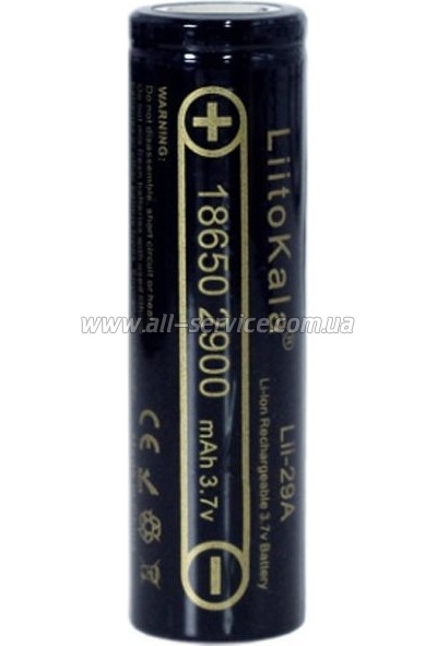 ����������� Liitokala 18650 2900mah Li-Ion 3.7V (Lii-29A)
