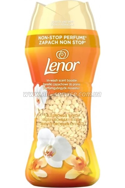 Кондиционер для белья Lenor Парфюмированные гранулы Золотая орхидея и ваниль 195 г (8700216708517) Кондиционер для белья Lenor Парфюмированные гранулы Золотая орхидея и ваниль 195 г (8700216708517)