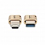  ADATA 64GB USB 3.1 Gen1 Type-A / Type-C UC350 Gold (AUC350-64G-CGD)