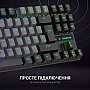 GamePro MK100B Blue Switch LED USB Black (MK100B)