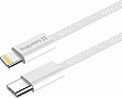 ���� ������ USB-C to Lightning 2.0m PD 27W braided gray ColorWay (CW-CBPDCL068-GR)