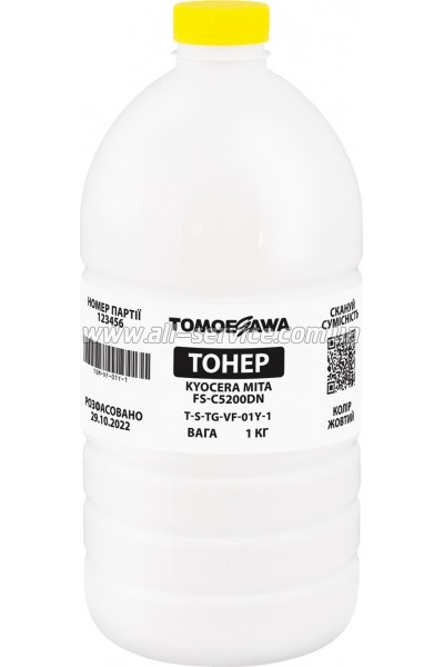 ����� Tomoegawa Kyocera Mita FS-C5200DN ����� 1�� Yellow (TSM-VF-01Y-1)