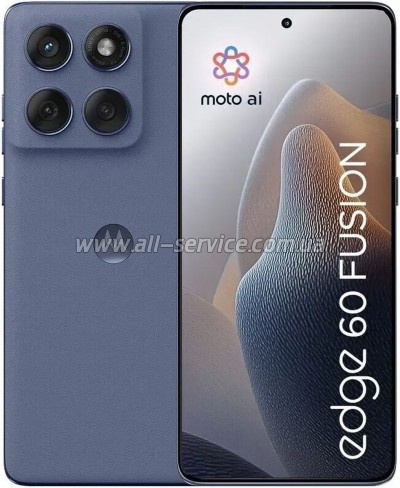 Смартфон Motorola Edge 60 Fusion 8/256GB Slipstream (PB7E0039RS) Смартфон Motorola Edge 60 Fusion 8/256GB Slipstream (PB7E0039RS)