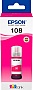 ��������� Epson 108 EcoTank L8050/ L18050 Magenta (C13T09C34A)