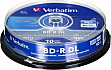 ���� Verbatim BD-R 50GB 6x Blu-Ray 10�� (43746)