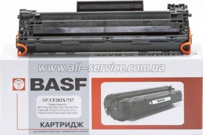 �������� BASF HP LaserJet Pro M125/ M127/ Canon 737 ������ CF283X / CRG737 (BASF-KT-CF283X)