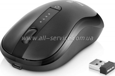  REAL-EL RM-450W Wireless/Bluetooth Black/Gray (EL123200046)
