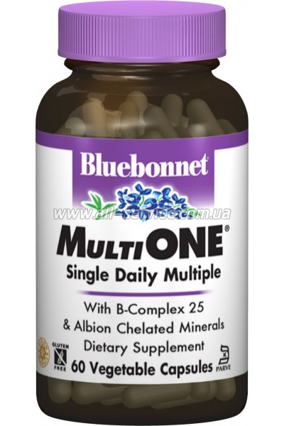  Bluebonnet Nutrition   , MultiONE, 60   (BLB0128)