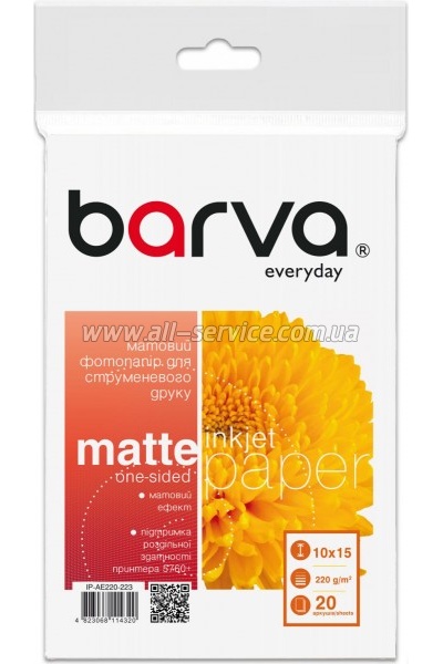 ���������� Barva Everyday Matte 220�/� 10x15 20� (IP-AE220-223)