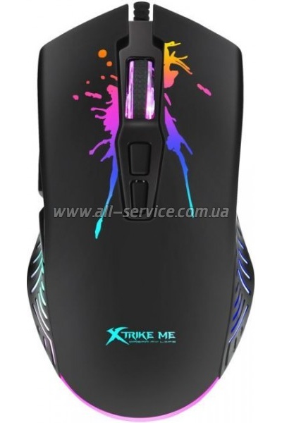  Xtrike ME GM-215 RGB-LED USB Black (GM-215)