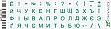�������� �� ��������� Grand-X 68 keys Cyrillic green, Latin white (GXDPGW)