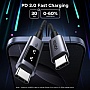 ���� ������ USB-C to USB-C 2.0m PD 100W L509 black Ugreen (35512)