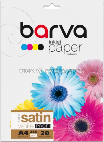 ���������� Barva Profi satin 255�/� A4 20� (IP-V255-028)