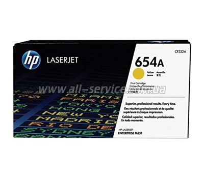  HP LJ 654A Yellow (CF332A)