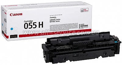   055H Canon i-sensys MF742Cdw/ MF744Cdw/ MF746Cx/ LBP663Cdw/ LBP664Cx Cyan (3019C002)  