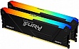 ������ ������ ��� ���������� DDR4 32GB (2x16GB) 3200 MHz Beast RGB Kingston Fury (ex.HyperX) (KF432C16BB12AK2/32)
