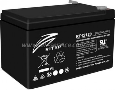 �������������� ������� Ritar AGM RT12120B 12V-12Ah (RT12120B)