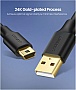 ���� ������ USB 2.0 AM to Mini 5P 1.5m US132 black Ugreen (10385)