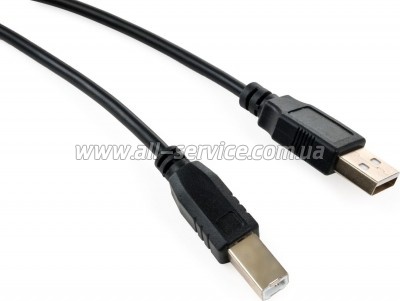 ������ ��� �������� Vinga USB 2.0 AM/ BM 3� (VCPDCAMBM3.0BK)
