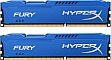  8GB KINGSTON HyperX OC KIT DDR3, 1866Mhz CL10 Fury Blue 2x4Gb (HX318C10FK2/8)