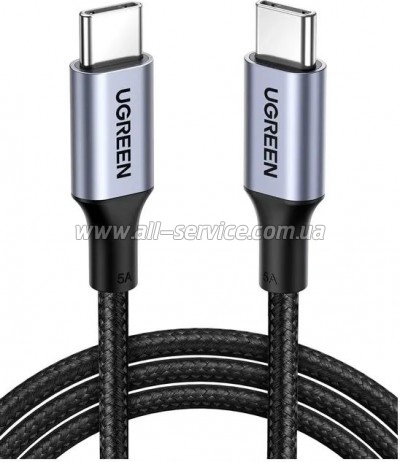 ���� ������ USB-C to USB-C 1.0m US316 100W 5A Ugreen (70427)