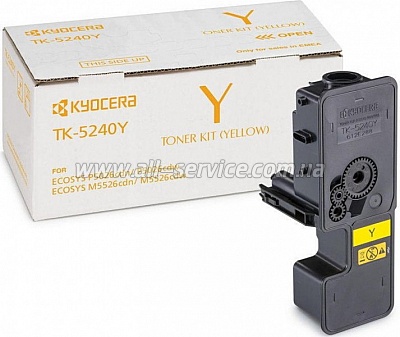 �����-�������� Kyocera TK-5240 Kyocera Mita ECOSYS P5026/ M5526 Yellow (1T02R7ANL0)