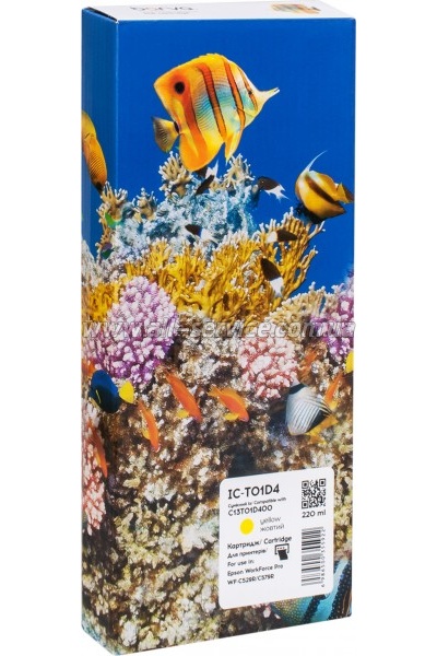 Картридж Barva Epson T01D4 XXL Epson WorkForce Pro WF-C529RDW аналог C13T01D400 yellow (IC-T01D4) Картридж Barva Epson T01D4 XXL Epson WorkForce Pro WF-C529RDW аналог C13T01D400 yellow (IC-T01D4)