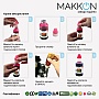   Makkon HP Ink Tank 115/ 310/ 315/ 318/ 319 4*100 (KIT-HP-GT51-100)