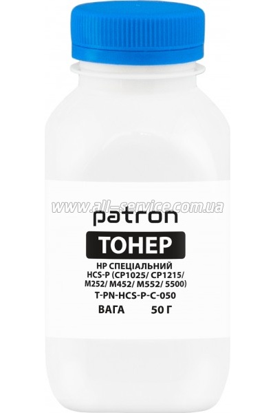 Тонер Patron HP CLJ Pro M176/ M177/ M252/ M277/ M452/ Canon 045 бутль 50г cyan (PN-HCS-P-C-050) Тонер Patron HP CLJ Pro M176/ M177/ M252/ M277/ M452/ Canon 045 бутль 50г cyan (PN-HCS-P-C-050)