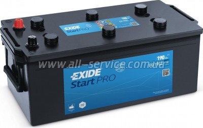 ���������� ������������ EXIDE Start PRO 190A (EG1903)