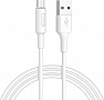 ���� ������ USB 2.0 AM to Micro 5P 1.0m 2A PVC X25 white HOCO (6957531080138)