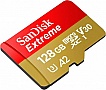   SanDisk 128GB microSD class 10 UHS-I U3 Extreme (SDSQXAA-128G-GN6MA)