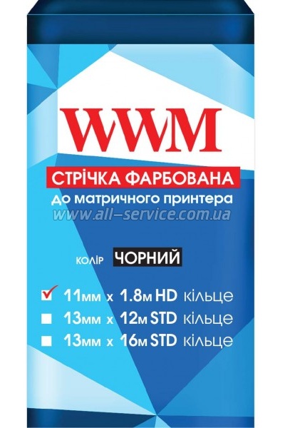 ����� WWM 11�� � 1.8� HD ������ Black (R11.1.8H)