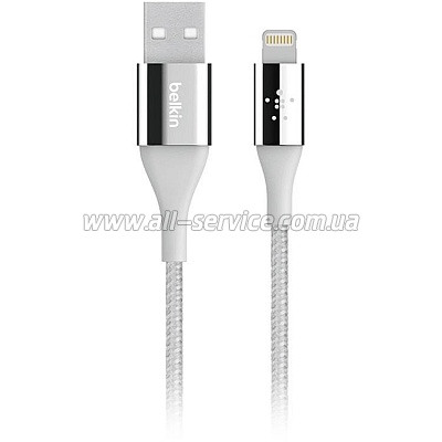  BELKIN MIXIT DuraTek Lightning to USB 1.2 (F8J207bt04-SLV)