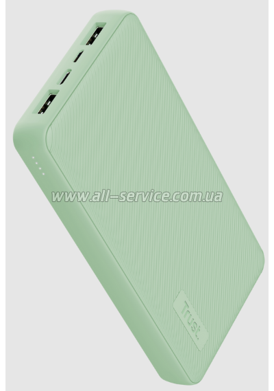 ������� ������������� Trust Primo 20000mAh ECO PD 15W Green (25027_TRUST)