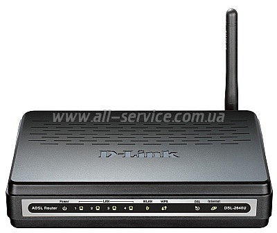Wi-Fi   D-Link DSL-2640U