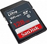 ����� ������ SanDisk 128GB SDXC class 10 UHS-1 (SDSDUNR-128G-GN3IN)